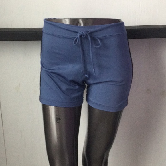 Athletic Works Pants - Athletic Works gray blue tie front long women’s shorts